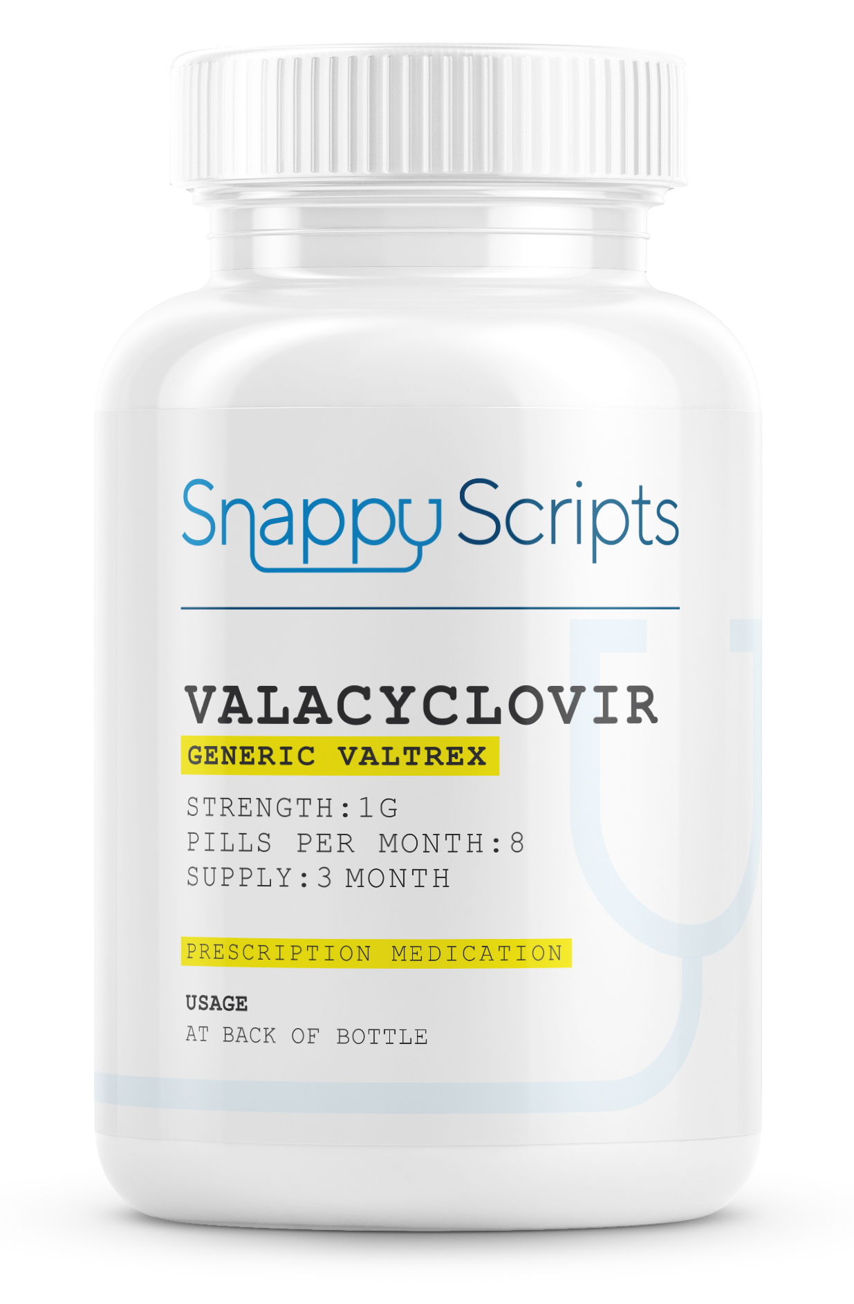Generic Valtrex Valacyclovir Cold Sore Treatment Snappy Scripts